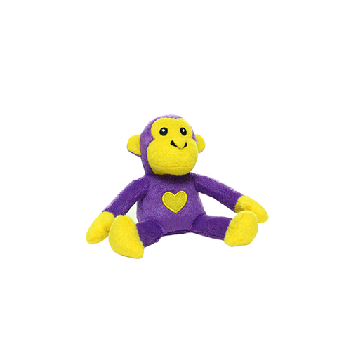 Mighty Tuffy® - Mighty® Jr. Monkey Purple Dog Toy